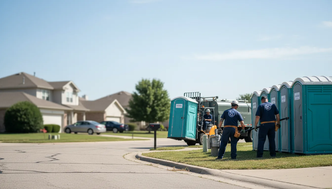 Porta Potty Rental in Upper Arlington, OH near me